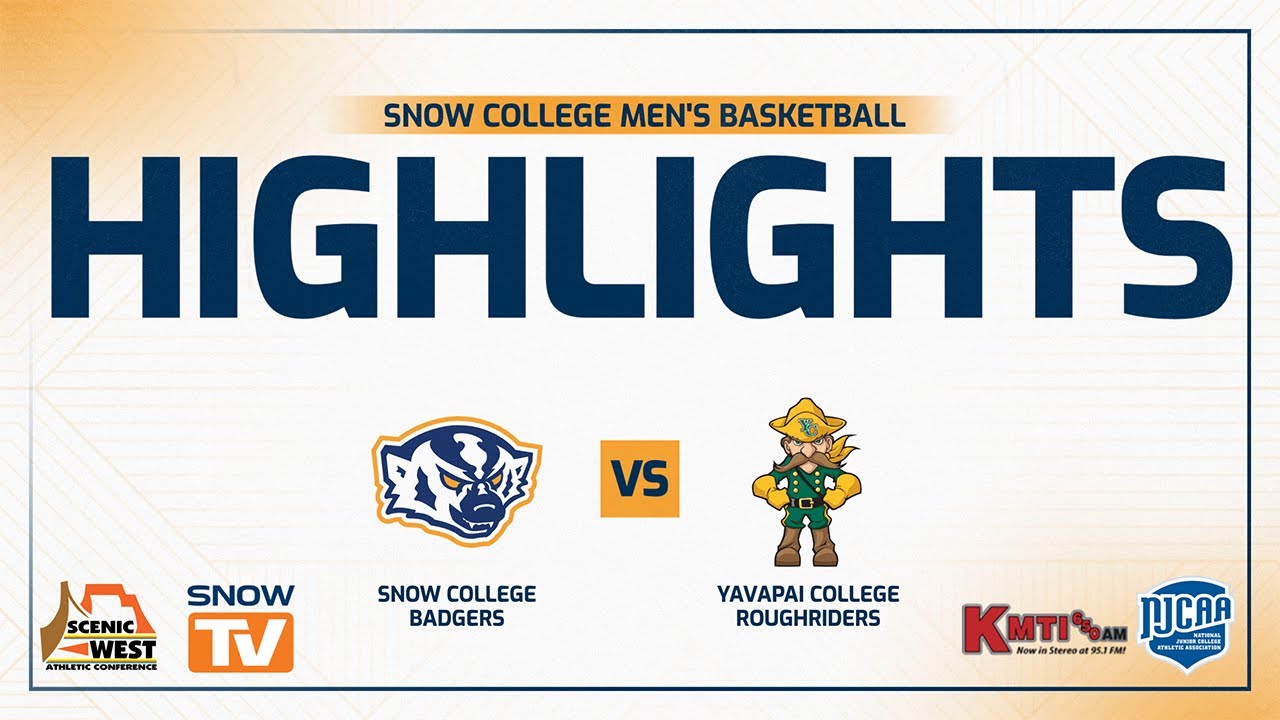 Snow College Basketball vs Yavapai College- 11/10/2025 - Full Game Highlights