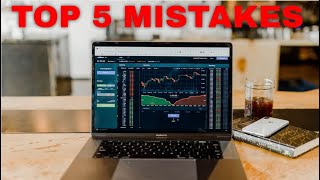 TOP 5 MISTAKES BEGINNERS IN THE STOCK MARKET MAKE