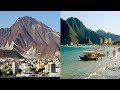 UAE, al fujairah kalba mountain road to  khorfakkan beach HD Tour