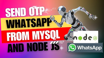 Cara mengirim pesan OTP Whatsapp di Node JS Mysql || whastapp boot #otp #whatsappweb