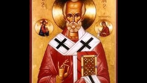 Sunday of St. Nicholas the Wonderworker Archbishop of Myra in Lycia 12/6/20