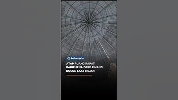 Atap Ruang Rapat Paripurna Dprd Pinang Bocor #dprd #paripurna #tanjungpinang