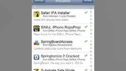 Springtomize 2 cydia tweak