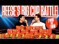 REESE’S BIG CUP BATTLE! | Twin vs. Twin Reese’s Big Cup Food Challenge | 19,000+ Calories!