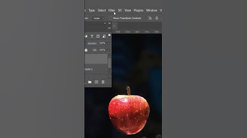 Glow Apple in photoshop #photoshop #shorts
