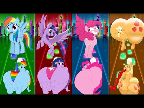 mom rainbow dash vs mom Twilight sparkle vs mom pinkie pie vs mom apple jack ios Android gameplay