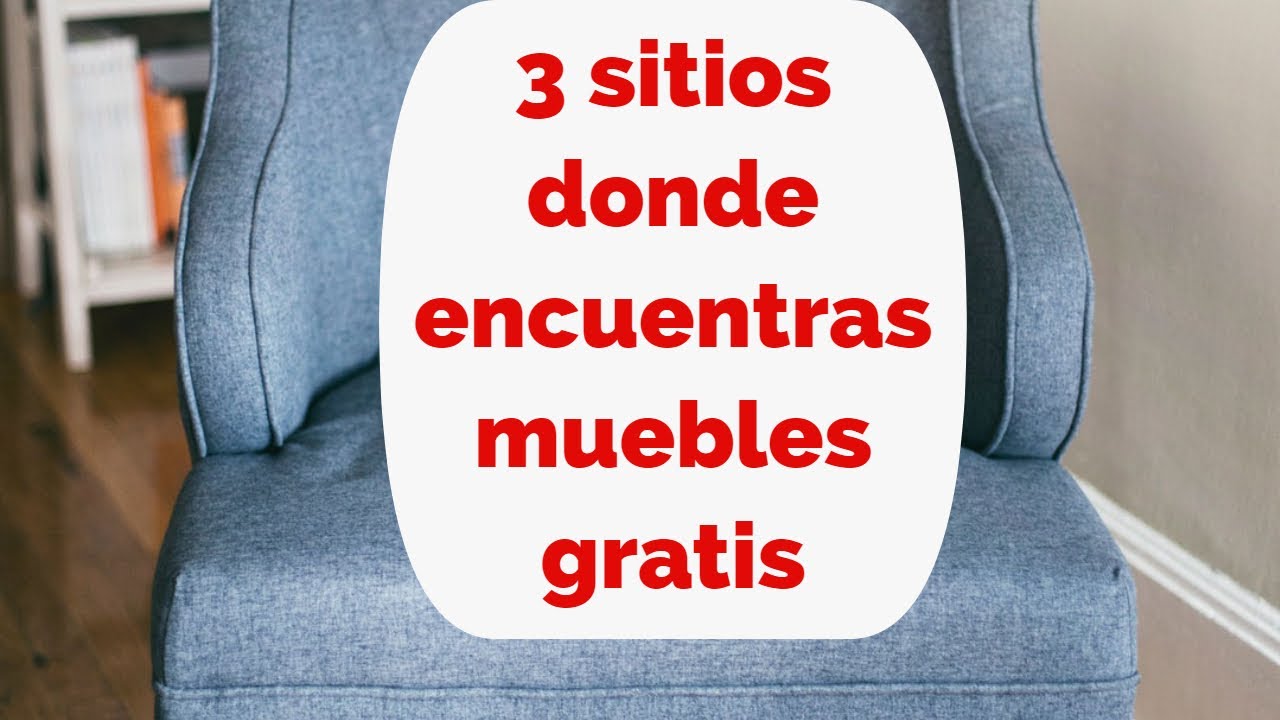 muebles gratis