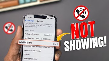 Fix Wi-Fi Calling Missing or Not Showing on iPhone | Enable Wi-Fi Calling iPhone