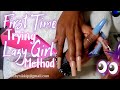 Lazy Girl Polygel Ombre •❤️‍🔥• Lazy Girl Method For Newbies •🌼• BEGINNER FRIENDLY NAILS (seriously)