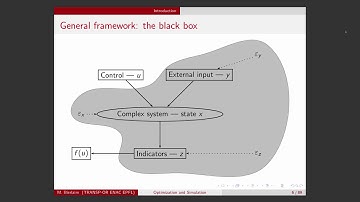 Optimization and simulation. Optimization - part 1