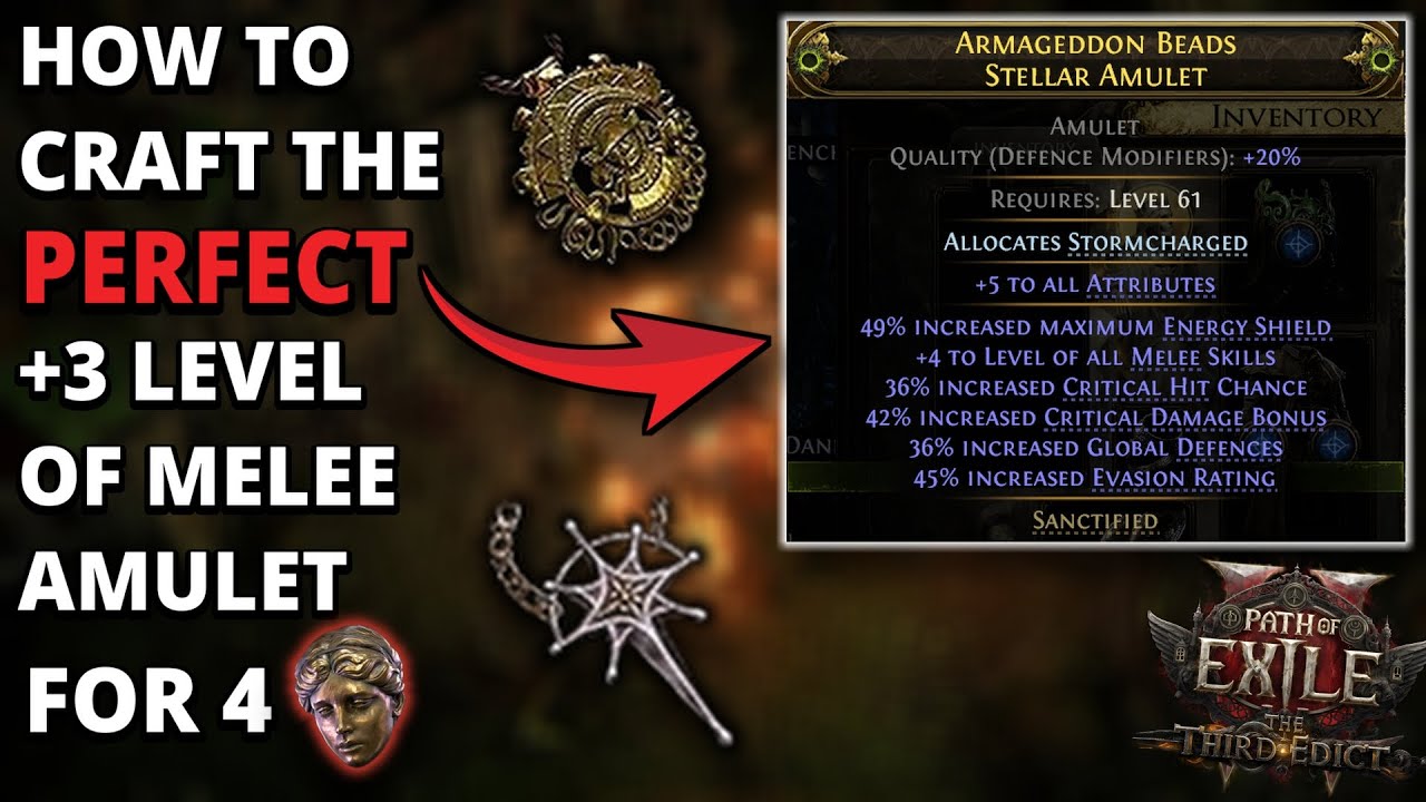 How to Deterministically Craft Amulets in Path of Exile 2