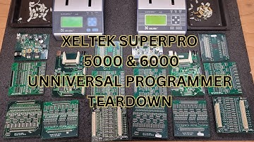Teardown Xeltek SuperPro SP5K - SP6K Part 1 SP 5000 SP 6000 Universal Chip Programmer