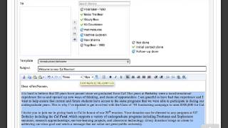 6- Step 4, Sending emails to your classmates