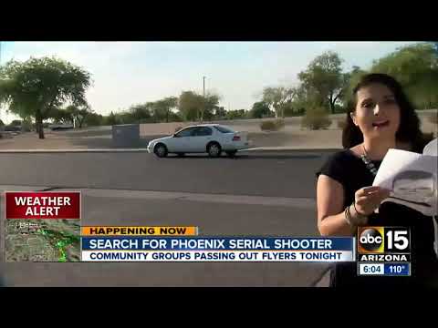 Search continues for Phoenix serial shooter - YouTube