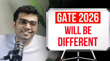 GATE 2026 EXAM WILL BE DIFFERENT ✋️