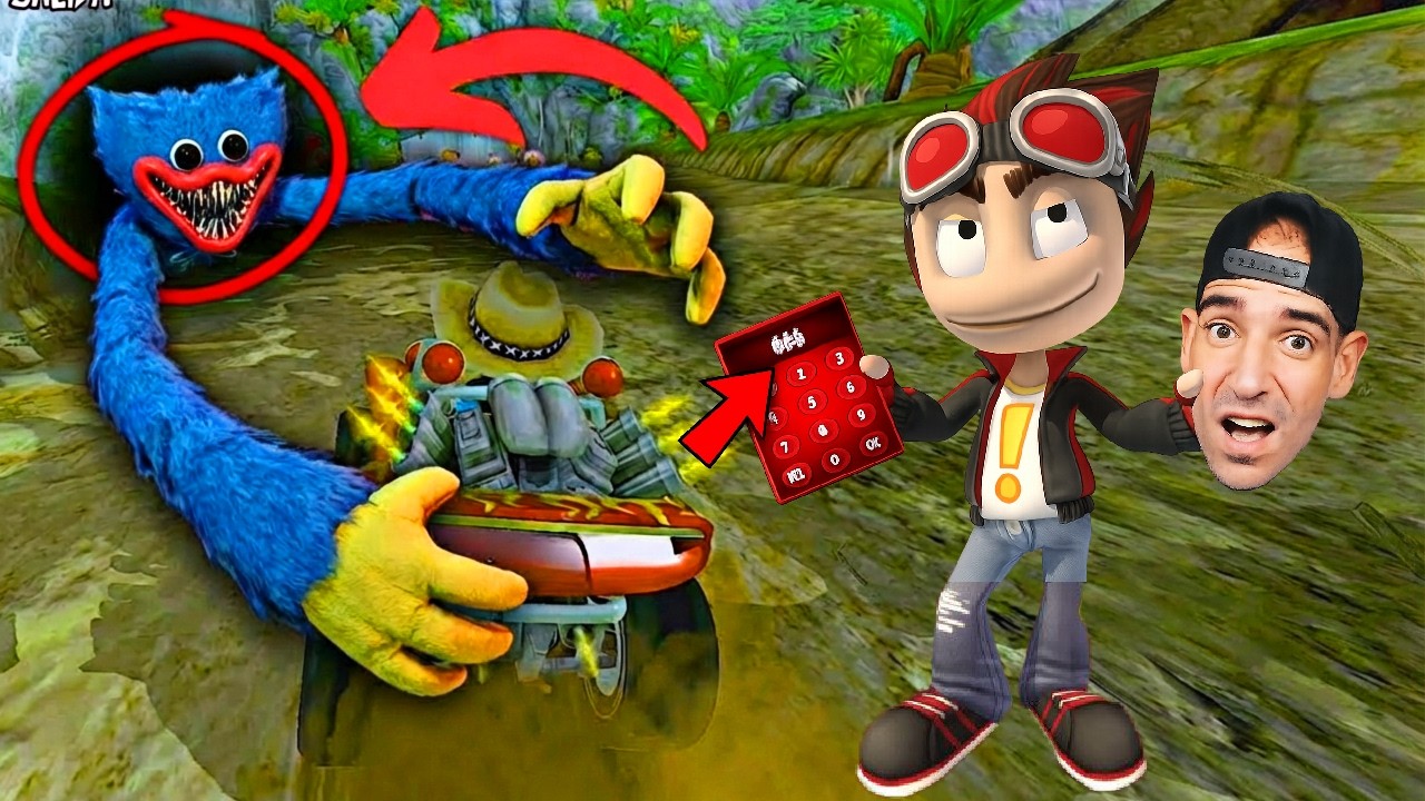 EL CODIGO MALDITO DE POPPY PLAYTIME 5 EN BEACH BUGGY RACING !! (Creepypasta)