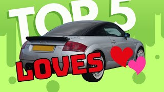 Top 5 Things I Love About My Audi TT Mk1 by The Parrott Bro’s 2,556 views 2 months ago 7 minutes, 19 seconds