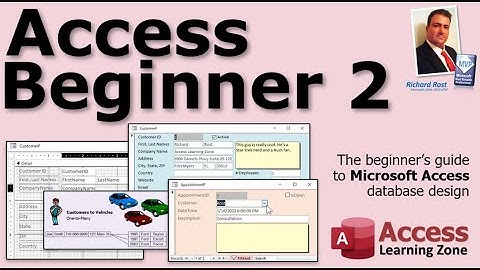 Microsoft Access Beginner Level 2 Complete FULL Course. Form Design. Intro to Relationships. More!