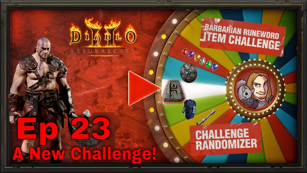 D2R Challenge Randomizer! Ep 23 (A New Challenge) - YouTube