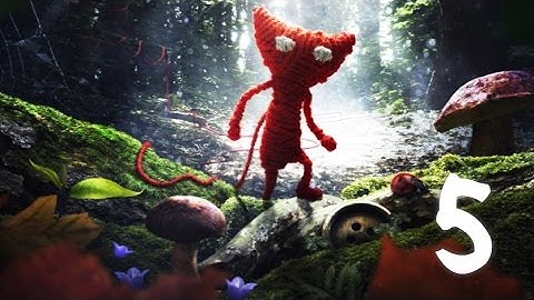 Unravel Walkthrough Part 5 "Off the Rails" No Commentary 1080p 60FPS