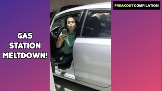 Karen Has A Meltdown At The Gas Station! | Best Freakouts