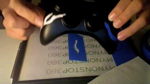How to put Tiger Stripes on Xbox Controller