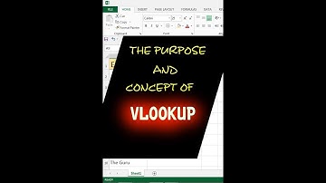 Vlookup - Part 1 - Easy & Simple method to Understand Concept - Ms Excel - Learn in a Minute