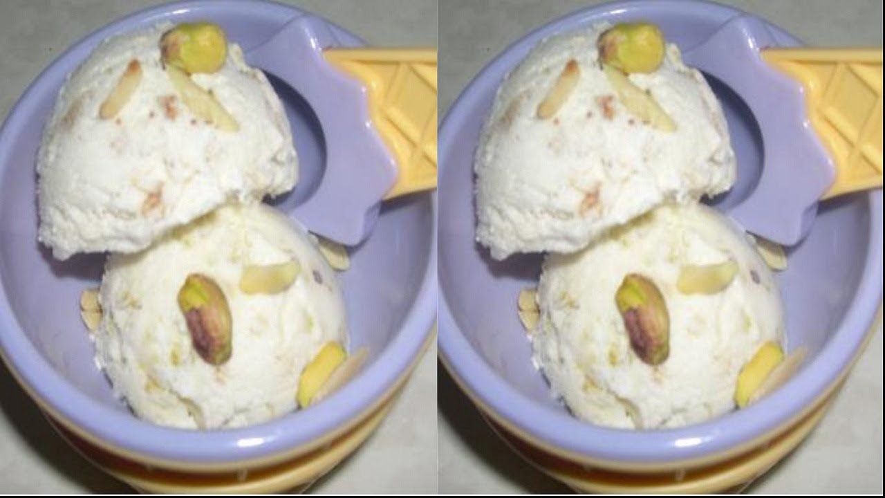 Kaju Draksh ice cream recipe video - Cashew Raisin Ice cream by Bhavna | Bhavna