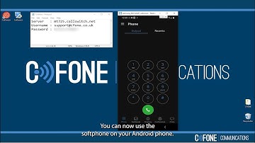 Install Soft Phone app on Android by CFone Communications