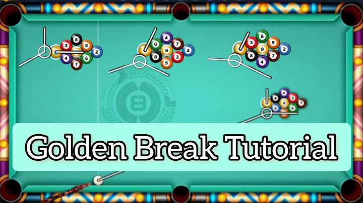 9 ball pool golden break tutorial | How to make golden break in 8 ball pool