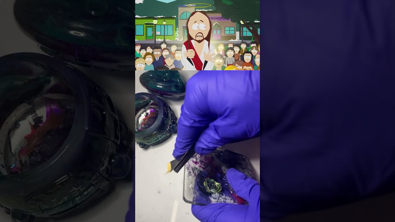 Not The Bread Epoxyresin Jars Southpark Resincoasters Resinart Mushroomart
