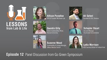 NEB Podcast #12 - Sustainable Science Experts: Panel Discussion from Go Green Symposi