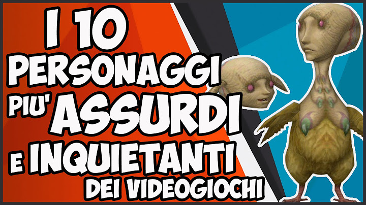 I 10 PERSONAGGI Più ASSURDI E INQUIETANTI Dei VIDEOGIOCHI