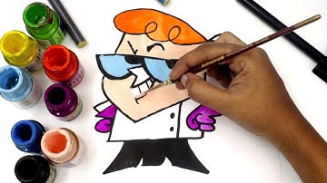 colouring Dexter from Dexter