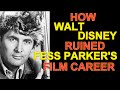 How Walt Disney ruined the film career of FESS PARKER & caused a great director to avoid casting him