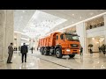 КАМАЗ-6520 — Роскошная премьера легендарного самосвала в белом шоуруме | Мощь России в 8K