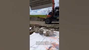 How to test the polyester geotextile strength in project site ?