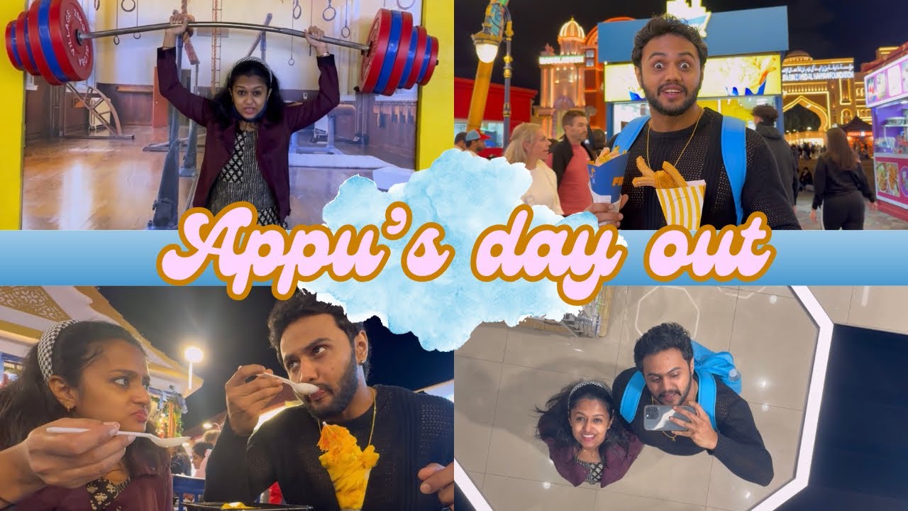 Oru Chinna food variety for Appu in Global Village DUBAI🇦🇪| Appu loves it😍🥰 | Pregnancy time craving