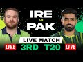 PAK VS Ireland Live Match  Pakistan VS Ireland 3rd T20 Live  Today Live Match