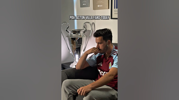 POV: Aston Villa Fans Today… 🤬