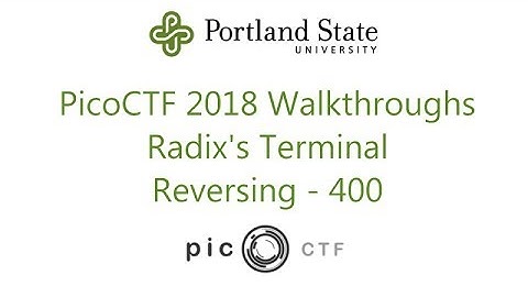 PicoCTF 2018 - Radix