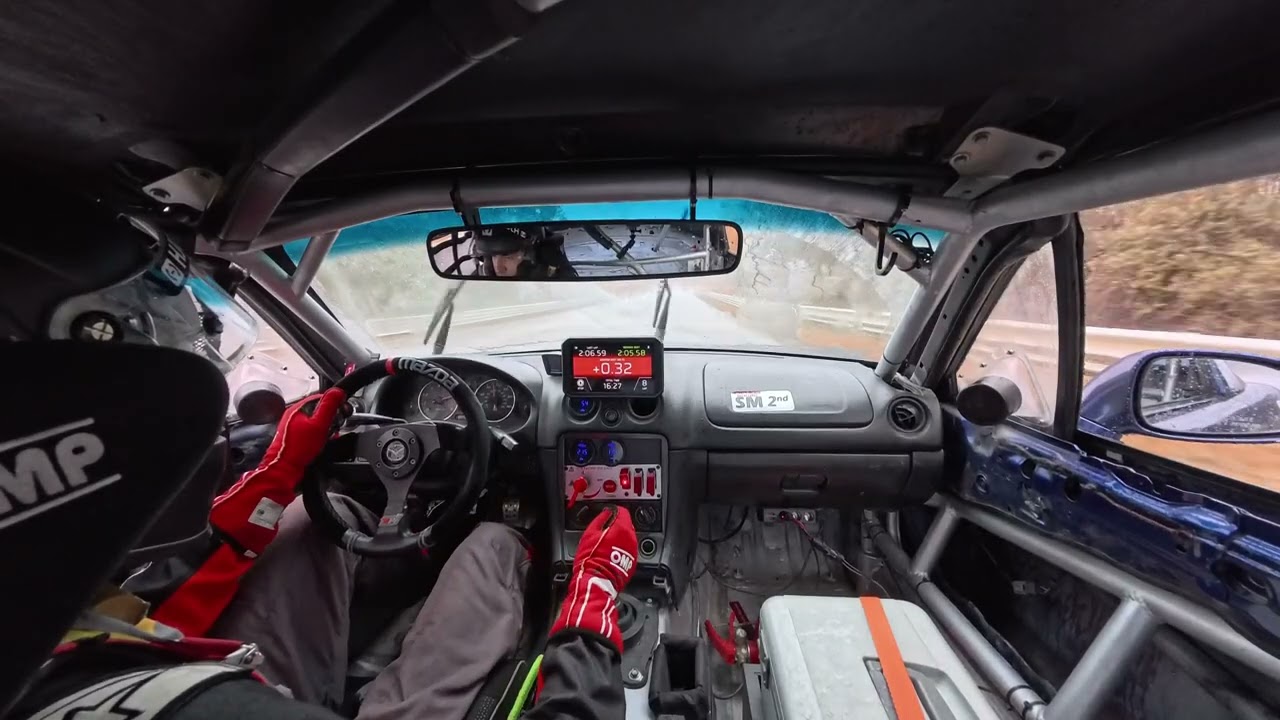 NASA SE - Spec Miata - CMP - Race 3 - 3rd place dancing in the rain