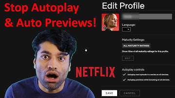 How to STOP autoplay next episode & autoplay previews Netflix browser/computer