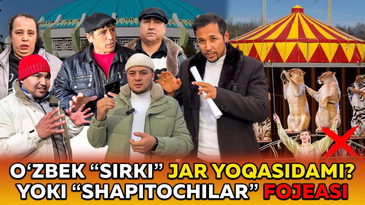 SIRK SAHNALARIDAN MAHRUM BO‘LAYOTGAN HAYVONLAR.