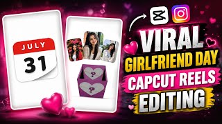 Instagram Viral Girlfriend Day CapCut Template 💖 | Trending Girlfriend Day Reels Editing Tutorial screenshot 4