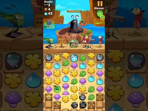 Best Fiends level 191 no boosters| PuzzledCubes.site