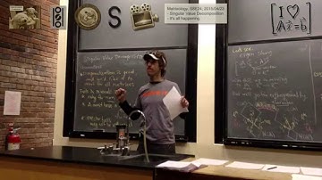 S8E24: Singular Value Decomposition is Awesome