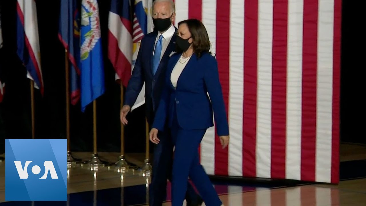 Biden, Harris Hold First Joint Campaign Event