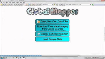 Global Mapper: Georeference (rectify)