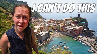 Italy in Summer  Big Mistake?  VANLIFE HEATWAVE | Cinque Terre & Pisa